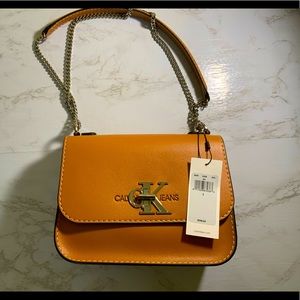 Brown Calvin Klein Bag, NEW
